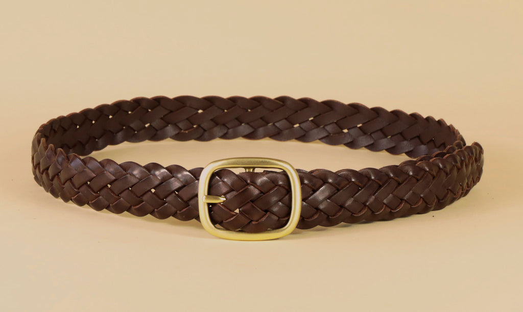 Braided Oval Belt - 1.25