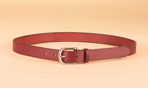 Oxblood-silver