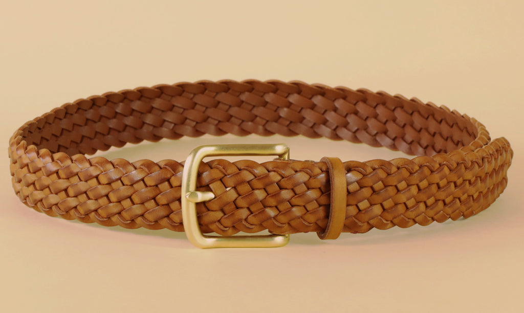 Braided Wide Standard Belt - 1 1/2